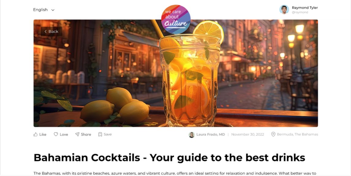 Cultural guide article